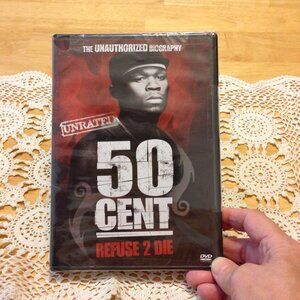 Unrated 50 Cent Refuse 2 Die DVD, unauthorized biography New